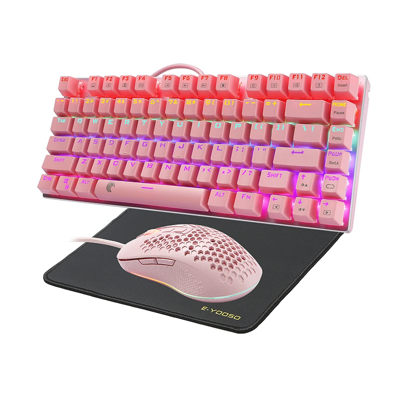 Huo Ji Wireless Gaming Механикалык клавиатурасы