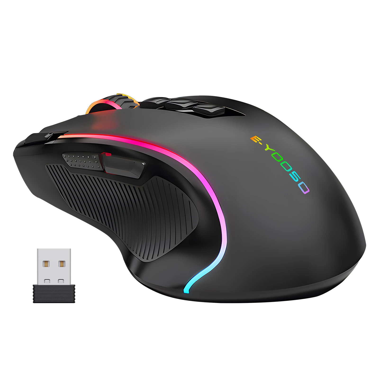 Зымсыз оюн чычкан RGB 9 программалоочу баскычтар